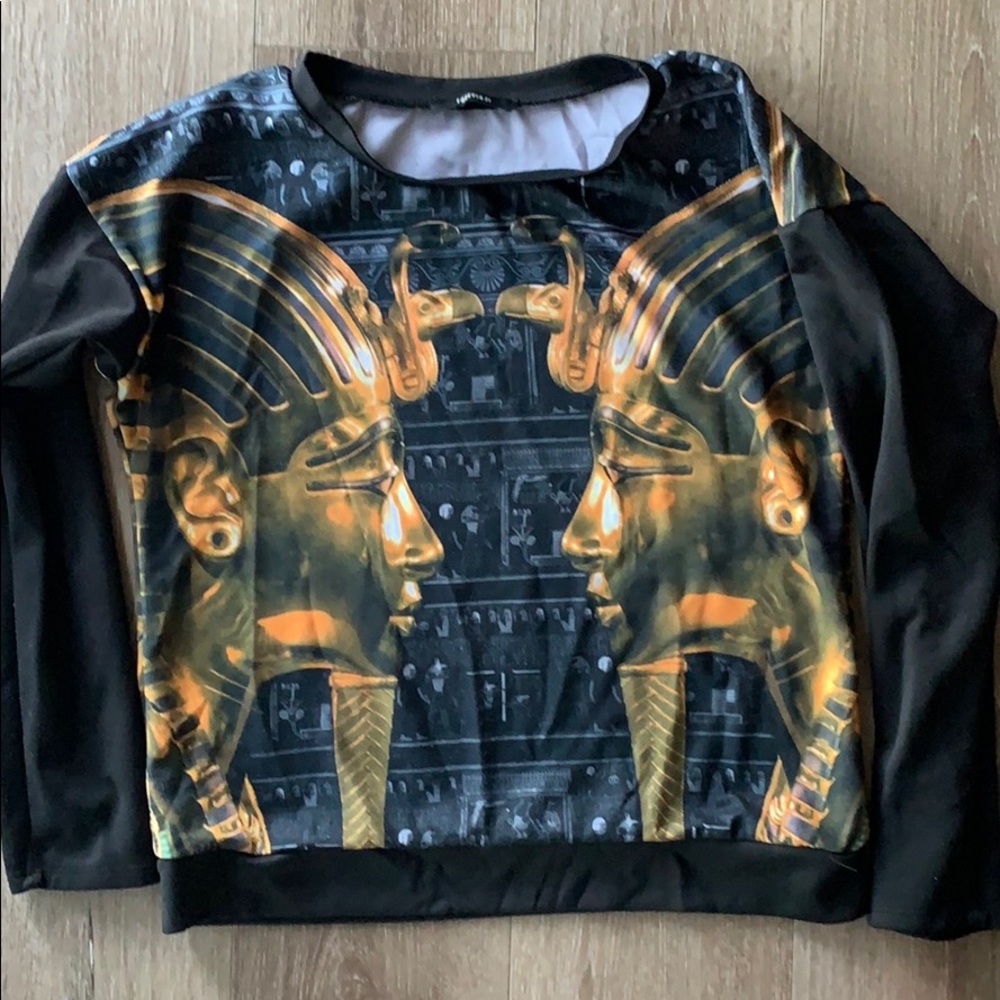 Egyptian Crop Sweater